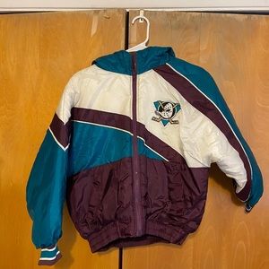 Vintage Y2K Mighty Ducks Puffer Jacket